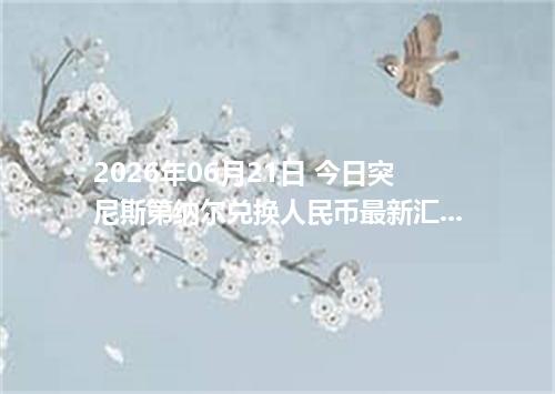 2026年06月21日 今日突尼斯第纳尔兑换人民币最新汇率行情金额计算
