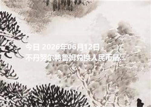 今日 2026年06月12日 不丹努尔特鲁姆兑换人民币最新汇率行情