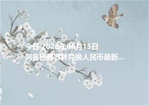 今日 2026年06月15日 阿鲁巴弗罗林兑换人民币最新汇率行情
