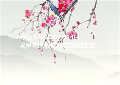今日 2026年06月14日 老挝基普兑换人民币最新汇率行情